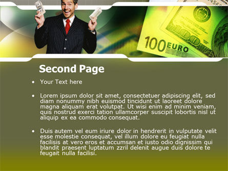 Geld Verdienen PowerPoint Template, Dia 2, 00103, Financieel/Boekhouding — PoweredTemplate.com