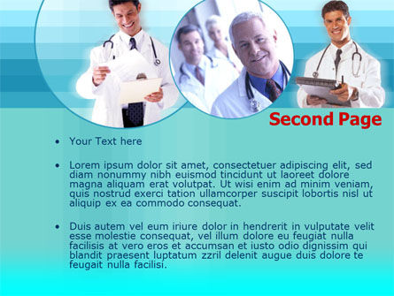 Doctors Of Medicine PowerPoint Template, Slide 2, 00107, Medical — PoweredTemplate.com