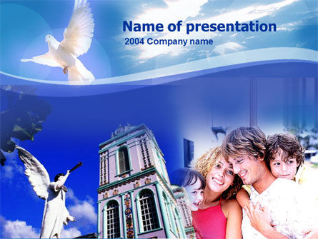 Amazing Grace PowerPoint Template, Free PowerPoint Template, 00112, Religious/Spiritual — PoweredTemplate.com