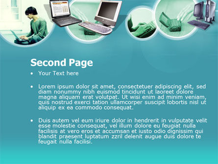 Modèle PowerPoint de ordinateur portable par rapport au bureau, Diapositive 2, 00152, Sciences / Technologie — PoweredTemplate.com