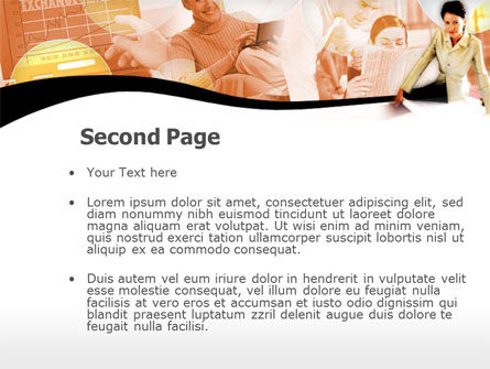 Templat PowerPoint Wanita Yang Bertanggung Jawab, Slide 2, 00161, Abstrak/Tekstur — PoweredTemplate.com