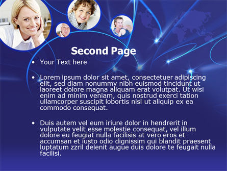 Modèle PowerPoint de services de centre d'appels, Diapositive 2, 00195, Télécommunications — PoweredTemplate.com