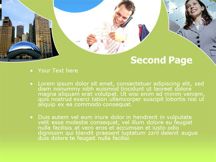 Business Personnel Assistants PowerPoint Template, Slide 2, 00214, Global — PoweredTemplate.com