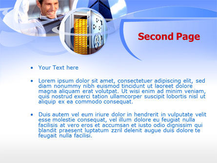 Plantilla de PowerPoint - llamada de negocios, Diapositiva 2, 00224, Conceptos de negocio — PoweredTemplate.com