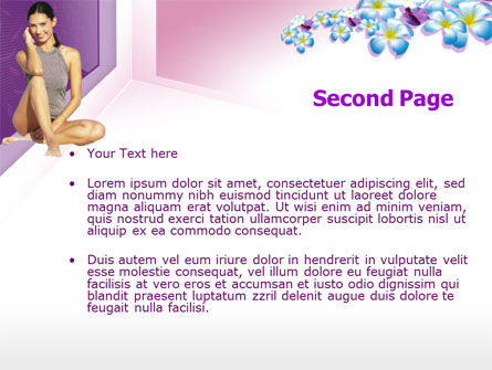 Gezondheid Van Vrouwen PowerPoint Template, Dia 2, 00227, Medisch — PoweredTemplate.com