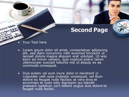 Modèle PowerPoint de conseil en affaires moderne, Diapositive 2, 00233, Concepts commerciaux — PoweredTemplate.com