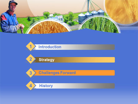 Farmer PowerPoint Template Backgrounds 00236 PoweredTemplate com