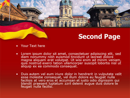 Plantilla de PowerPoint - berlina, Diapositiva 2, 00256, Banderas/ Internacional — PoweredTemplate.com