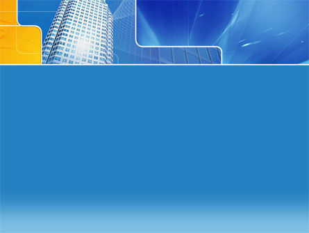 闪闪发光的摩天大楼PowerPoint模板, 幻灯片 2, 00268, 商业概念 — PoweredTemplate.com