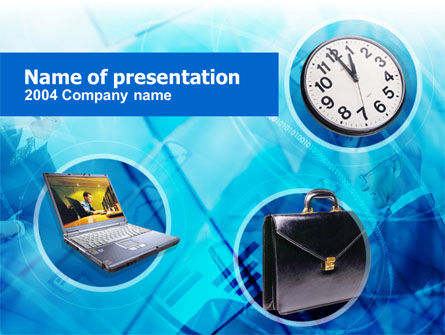 Modelo do PowerPoint - gerenciamento de tempo, Grátis Modelo do PowerPoint, 00292, Conceitos de Negócios — PoweredTemplate.com