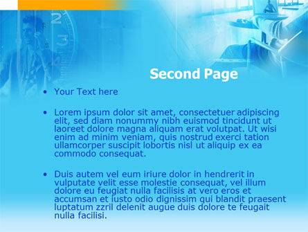 Templat PowerPoint Jam Manajerial, Slide 2, 00315, Bisnis — PoweredTemplate.com