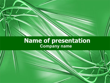 Draden En Kabels PowerPoint Template, Gratis PowerPoint-sjabloon, 00328, Abstract/Textuur — PoweredTemplate.com