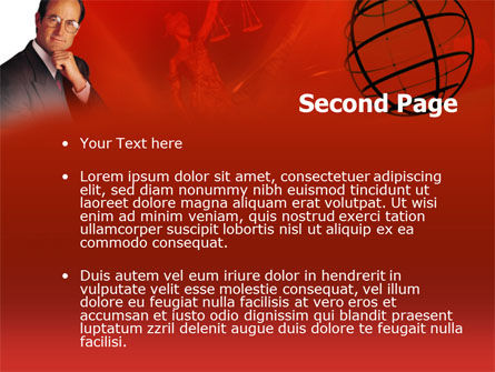 Modello PowerPoint - Esperto legale, Slide 2, 00333, Legale — PoweredTemplate.com
