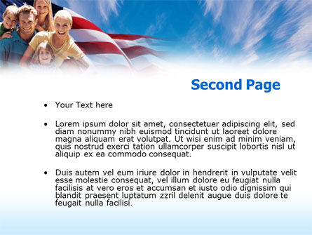 Victory Day PowerPoint Template, Slide 2, 00346, America — PoweredTemplate.com