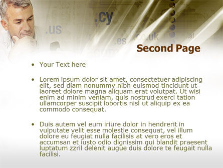 Modello PowerPoint - Internet mobile, Slide 2, 00419, Telecomunicazioni — PoweredTemplate.com