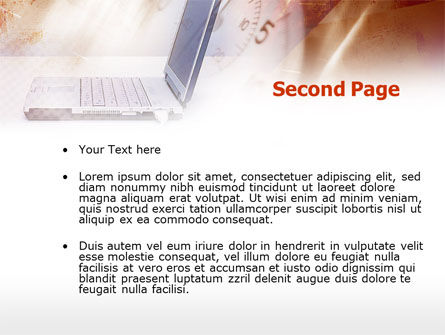 Notebook In your Life PowerPoint Template, Slide 2, 00424, Technology and Science — PoweredTemplate.com
