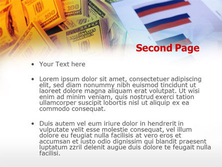 Loan in Cash PowerPoint Template, Slide 2, 00460, Financial/Accounting — PoweredTemplate.com