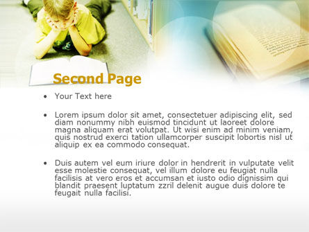 Templat PowerPoint Belajar Keras, Slide 2, 00565, Education & Training — PoweredTemplate.com