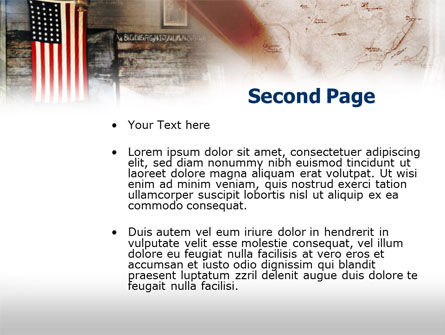 American History Lessons PowerPoint Template, Slide 2, 00567, Legal — PoweredTemplate.com