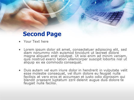Onlinegeschäft PowerPoint Vorlage, Folie 2, 00591, Business Konzepte — PoweredTemplate.com