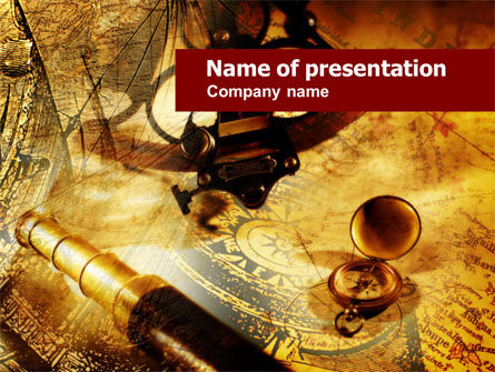 Navigation Tools PowerPoint Template, 00622, Education & Training — PoweredTemplate.com