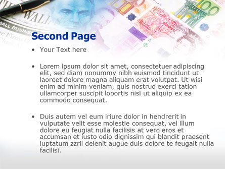 Plantilla de PowerPoint - noticias del mercado, Diapositiva 2, 00718, Finanzas / Contabilidad — PoweredTemplate.com