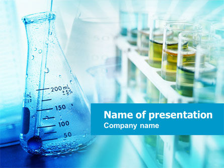 Medical Lab PowerPoint Template, Free PowerPoint Template, 00767, Medical — PoweredTemplate.com