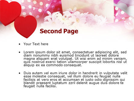 Templat PowerPoint Hadiah Cinta, Slide 2, 00811, Liburan/Momen Spesial — PoweredTemplate.com