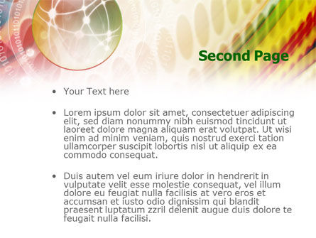 Plantilla de PowerPoint - bola mágica de hoy, Diapositiva 2, 00825, Abstracto / Texturas — PoweredTemplate.com