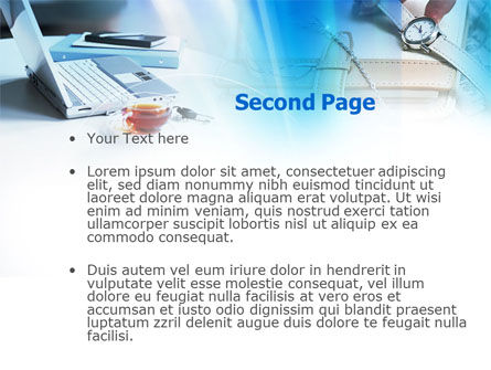 Modello PowerPoint - Tempistica affari, Slide 2, 00872, Concetti del Lavoro — PoweredTemplate.com