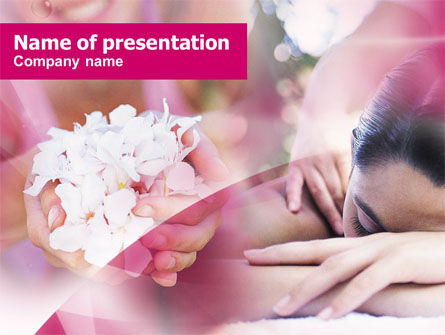 Body Massage PowerPoint Template, Free PowerPoint Template, 00899, Health and Recreation — PoweredTemplate.com