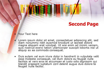 Templat PowerPoint Gratis Pengembangan Obat Baru, Slide 2, 00949, Medis — PoweredTemplate.com