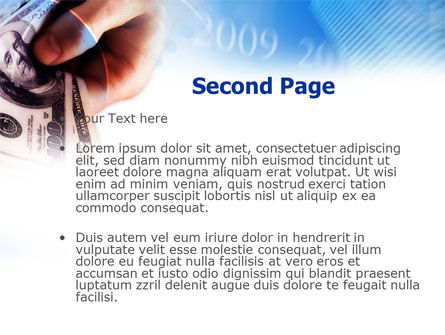 Templat PowerPoint Ambil Uang Tunai, Slide 2, 00989, Finansial/Akuntansi — PoweredTemplate.com