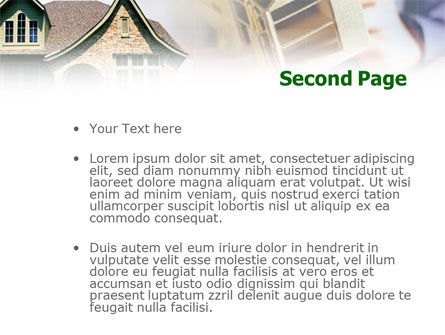 Modello PowerPoint - Cottage, Slide 2, 01013, Immobiliare — PoweredTemplate.com