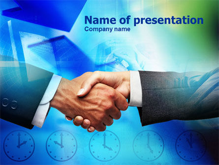 商业交易方案PowerPoint模板, 免费 PowerPoint模板, 01026, 商业概念 — PoweredTemplate.com