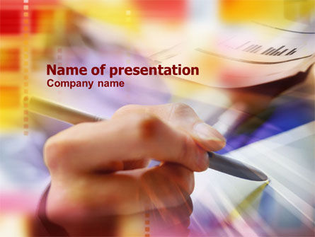 Business Research PowerPoint Template, Gratis PowerPoint-sjabloon, 01046, Bedrijf — PoweredTemplate.com