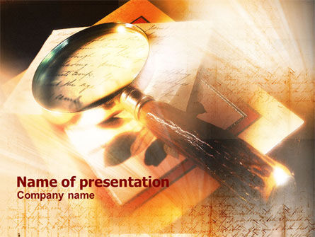 Geheimschrift PowerPoint Template, Gratis PowerPoint-sjabloon, 01060, Education & Training — PoweredTemplate.com