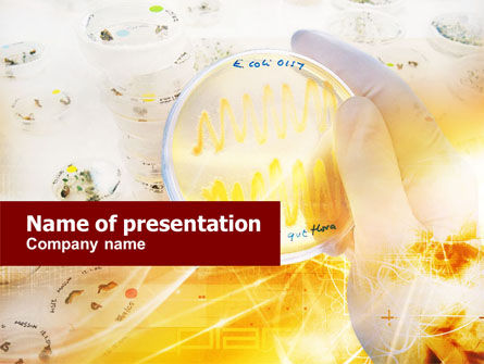 Petri Dish Test PowerPoint Template, Free PowerPoint Template, 01167, Technology and Science — PoweredTemplate.com