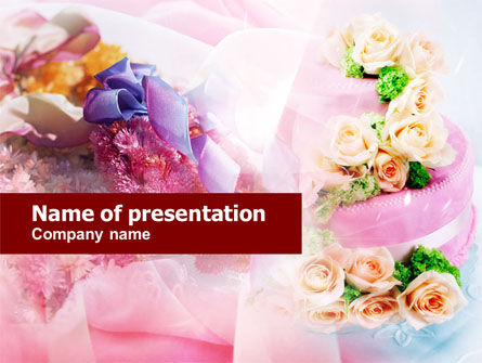 花卉装饰服务PowerPoint模板, 免费 PowerPoint模板, 01200, 假日/特殊场合 — PoweredTemplate.com