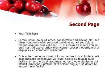 Merry PowerPoint Template, Slide 2, 01238, Food & Beverage — PoweredTemplate.com