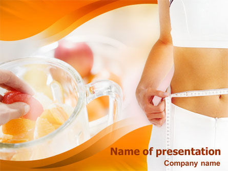 Fitness PowerPoint Template, Free PowerPoint Template, 01274, Medical — PoweredTemplate.com