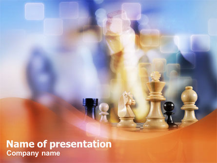 Chess PowerPoint Template, Free PowerPoint Template, 01278, Business Concepts — PoweredTemplate.com