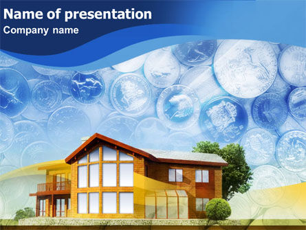 Modelo do PowerPoint - hipoteca sobre o imóvel do país, 01295, Conceitos de Negócios — PoweredTemplate.com