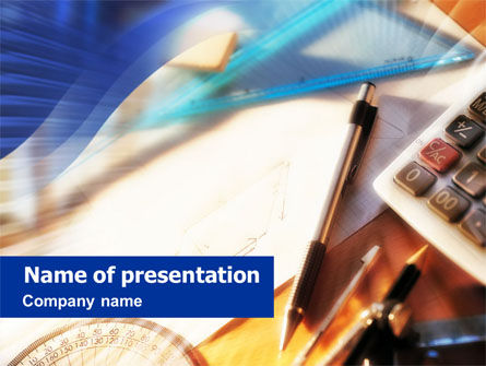 Plantilla de PowerPoint - herramientas de contabilidad, Gratis Plantilla de PowerPoint, 01334, Finanzas / Contabilidad — PoweredTemplate.com