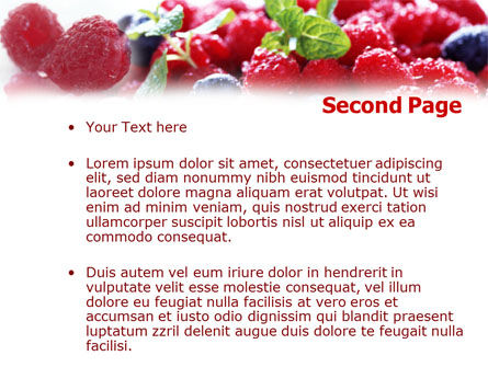 Plantilla de PowerPoint - razz, Diapositiva 2, 01339, Food & Beverage — PoweredTemplate.com