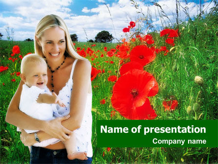 Templat PowerPoint Ladang Poppy, Gratis Templat PowerPoint, 01387, Manusia — PoweredTemplate.com