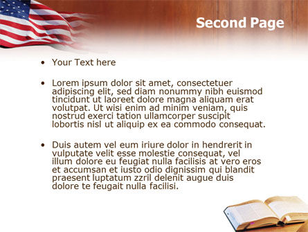 Modello PowerPoint - Corte e giustizia, Slide 2, 01399, Legale — PoweredTemplate.com