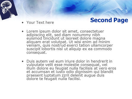 Modèle PowerPoint de un traumatisme crânien, Diapositive 2, 01418, Médical — PoweredTemplate.com