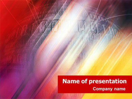 Bright Red PowerPoint Template, Free PowerPoint Template, 01445, Abstract/Textures — PoweredTemplate.com