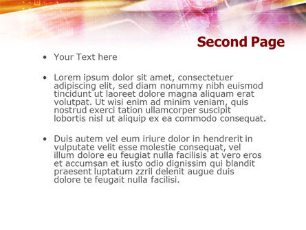 Modello PowerPoint - Affascinante rosa astratto, Slide 2, 01451, Astratto/Texture — PoweredTemplate.com
